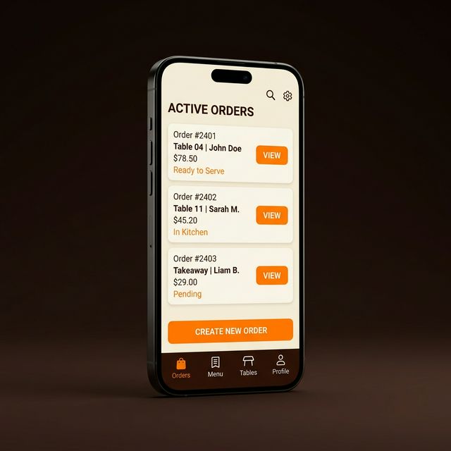 La Comanda App Interface
